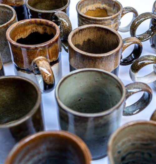 acessórios em cerâmica artesanal