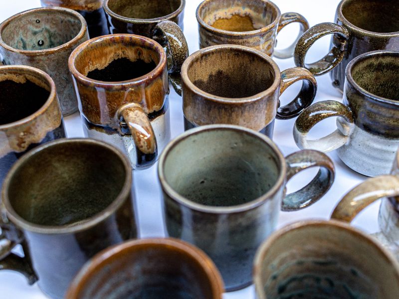 acessórios em cerâmica artesanal