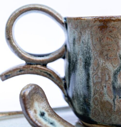 xicara em Cerâmica artesanal